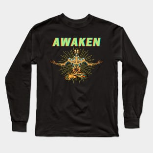 Awaken Through Meditation Long Sleeve T-Shirt